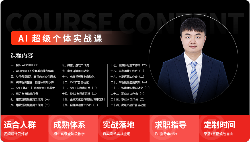 AI超级个体实战课